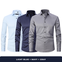 L. Blue + Navy + Gray