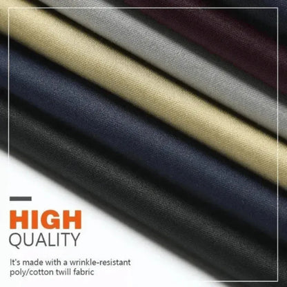 Classic Stretch Trousers [2-Pack] + FREE Watch