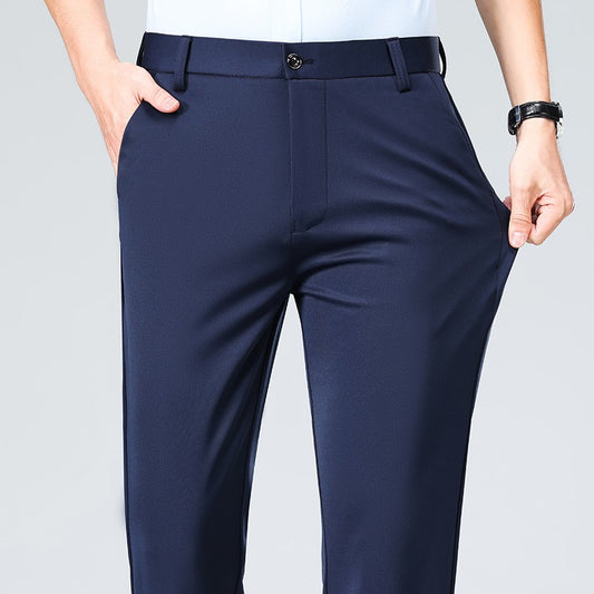 Classic Stretch Trousers [2-Pack] + FREE Watch