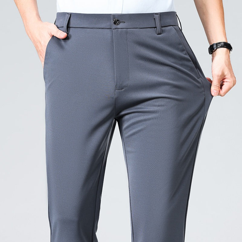 Classic Stretch Trousers [2-Pack] + FREE Watch