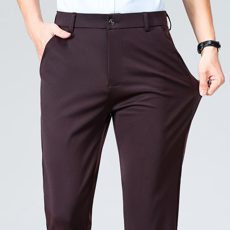 Classic Stretch Trousers [2-Pack] + FREE Watch
