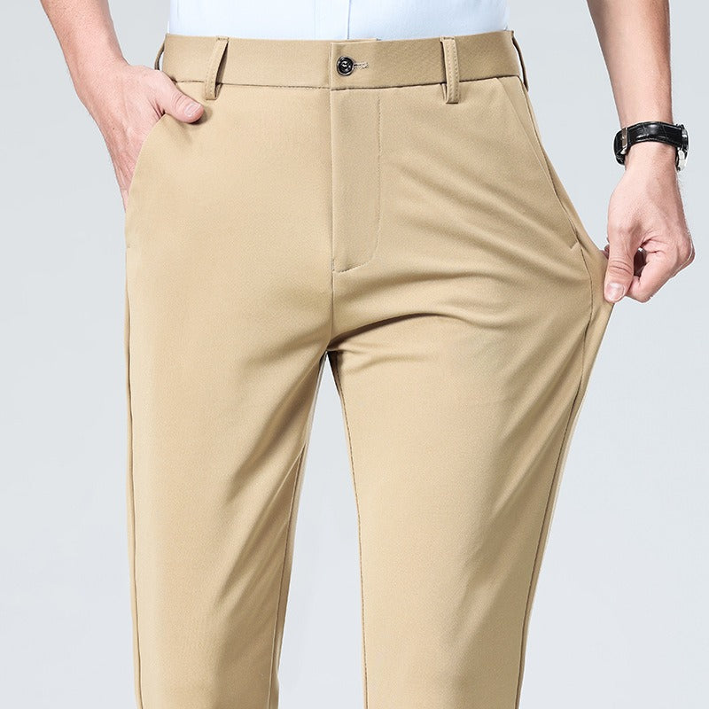 Classic Stretch Trousers [2-Pack] + FREE Watch