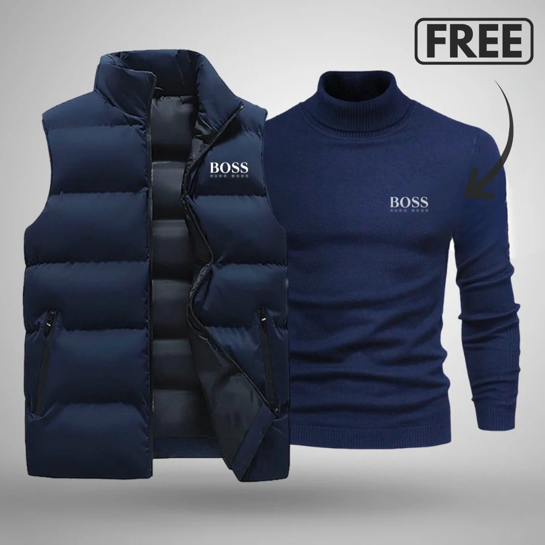 [BUY 1 GET 2] Vest & Free Sweater