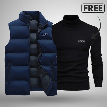 [BUY 1 GET 2] Vest & Free Sweater