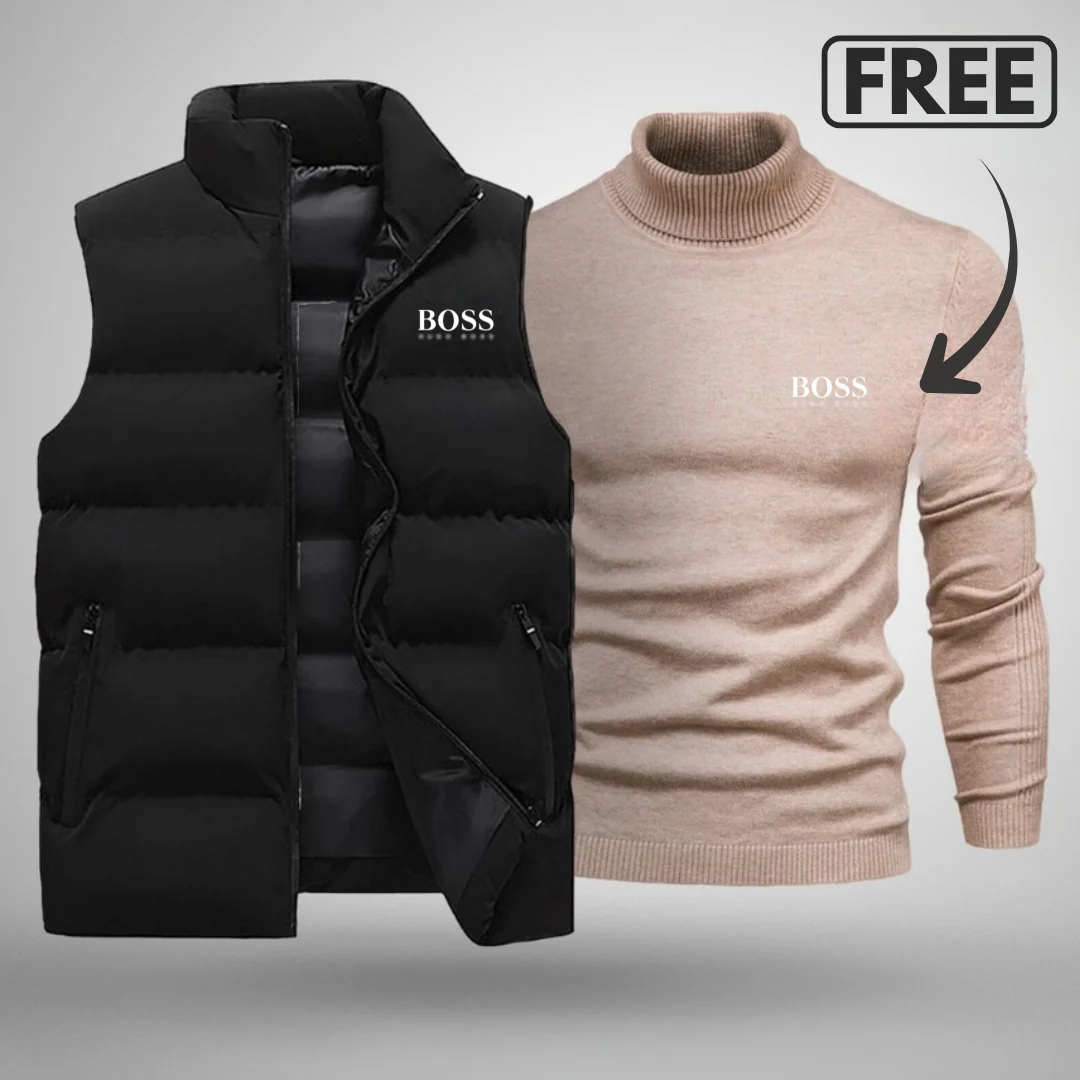 [BUY 1 GET 2] Vest & Free Sweater