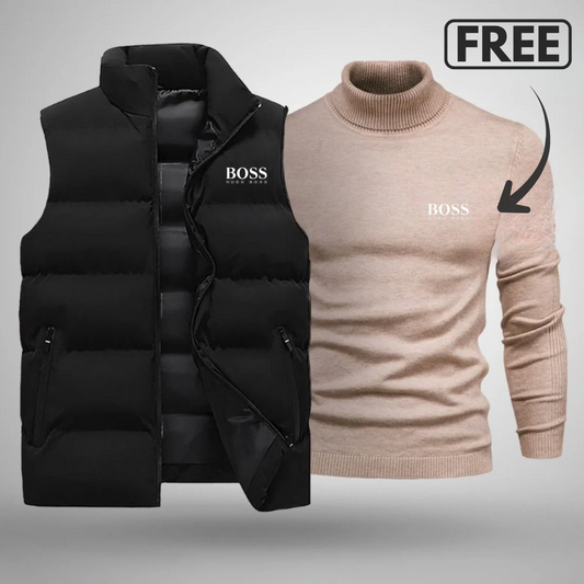 [BUY 1 GET 2] Vest & Free Sweater