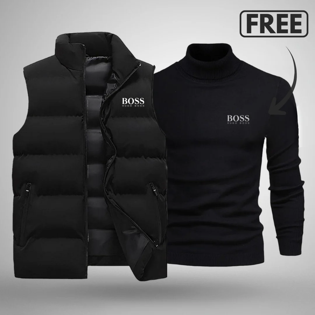 [BUY 1 GET 2] Vest & Free Sweater