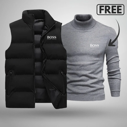 [BUY 1 GET 2] Vest & Free Sweater